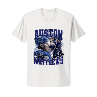 Auston Matthews Toronto Maple Leafs Vintage Shirt - Hockey Tees